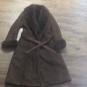 Moving Closet Close-out Luxury Argentinean soft Lambskin, faux fur outside/lined